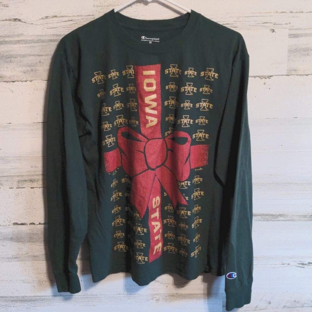 Iowa State Christmas long sleeve tshirt